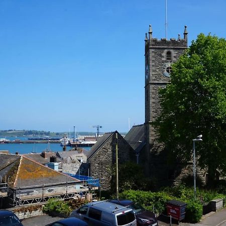 Villa Fabulous High Street Townhouse With Stunning Views & Parking At 'Eagles Nest' Falmouth Esterno foto